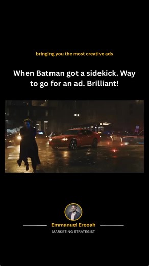 Ereoah Emmanuel on Instagram: "State Farm’s “Bateman vs. Batman” Ad is a Masterclass in Brand Humor. At first glance, it’s absurd: Jason Bateman playing a clearly ineffective Batman, while the real hero is… State Farm. But that’s the genius. The ad turns a simple truth into an entertaining story: not all insurance is the same. Humor, celebrity cameos, and cultural references grab attention, but the message is crystal clear. Marketing takeaway: Bold creativity, when tied tightly to your brand tru