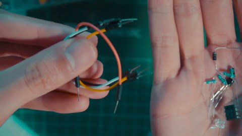 NAV lighting system for RC airplanes | 555 timer IC