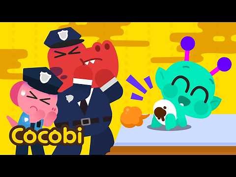 Oops! The alien baby pooped! 👽💩 | Nursery Rhymes | Kids Songs | Cocobi