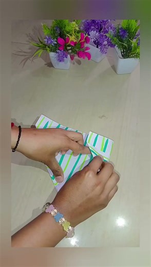 No Glue ❌ No Tape ❌Box #paper #handmade #tutorial #craft # paper box Diy Box