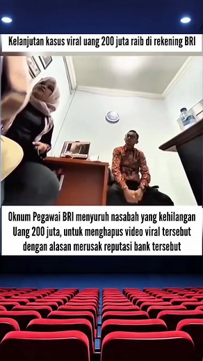 927 reactions · 457 shares | Astaghfirulloh...Oknum Pegawai Bank BRI diduga minta nasabah yang kehilangan uang 200 Juta untuk menghapus video viral yang beredar. Netizen: 4udit dulu datanya& kembalikan uang nya kalau clear tidak ada yg dirugikan. #Breaking_News #Viral #BRI #bank #nasabah #debitur #bankrakyatindonesian #UpdateNews | Toyo Wibowo Lare Java | Facebook