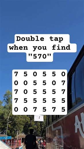 Observation Visual Test: 5 Seconds For You To Spot 570 . Try Your Skills! #puzzle | Devlop's IQ & Puzzle