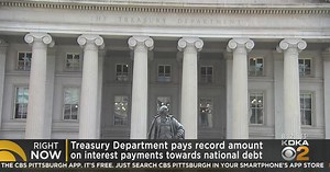 Treasury Department pays record amount in interest payments toward national debt