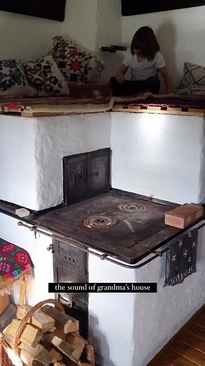 Warmth of Grandma's Romanian Village House