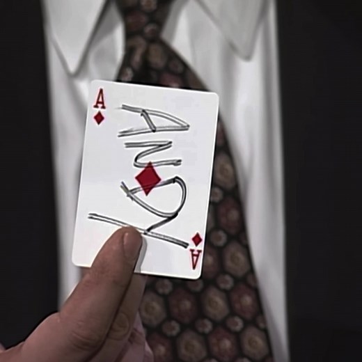 David Blaine's Iconic Card Flash