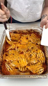 French fries casserole tastes so good! Easy one pan meal This original video was produced by Wonder and Raw, Network Media and Jay D Page | Crafts Hacks and Laughs