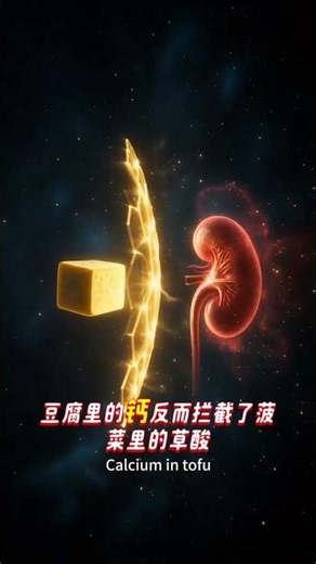 菠菜豆腐会长结石？哈佛研究说正相反 #shorts