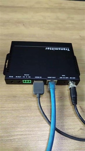 HDMI over HDBaseT wallplate Receiver with POC #HDMIReceiver #HDBaseTExtender