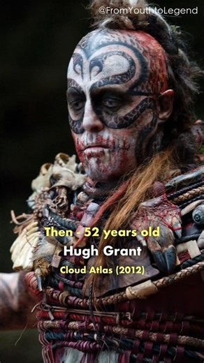Cloud Atlas - Hugh Grant & Tom Hanks 😳 | Then & Now #thenandnow #hughgrant #tomhanks