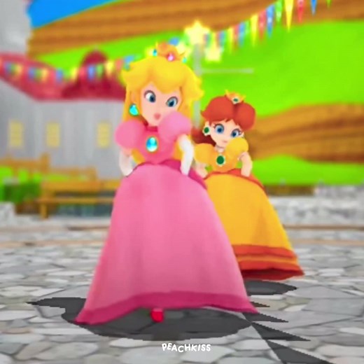 Enchanting Princess Peach and Daisy Dancing Compilation