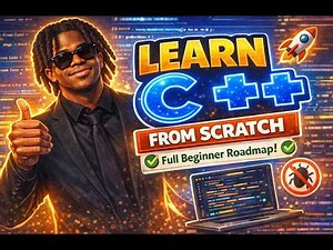 Learn C++ From Scratch (Full Beginner Roadmap)