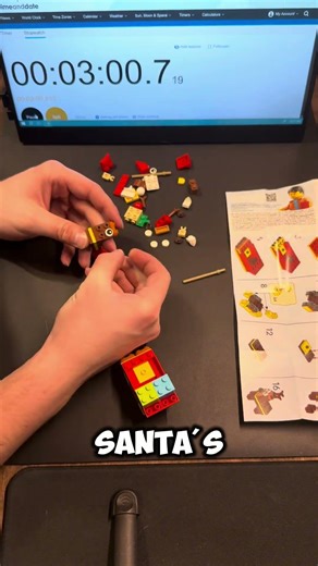 I Speedran This LEGO Set #legospeedrun #legobuild #oddlysatisfying #speedbuild #shorts