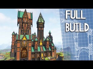 EPIC CASTLE TIMELAPSE! - How to build a Castle🏰 in minecraft 1.17!