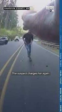 Thurston County deputy fights with DUI suspect who grabbed her gun at crash scene