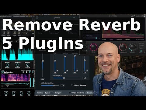 Remove Reverb - 5 PlugIns