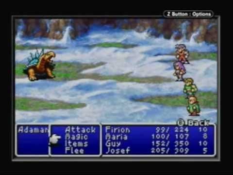 Final Fantasy II Walkthrough part 5: Snow Cavern
