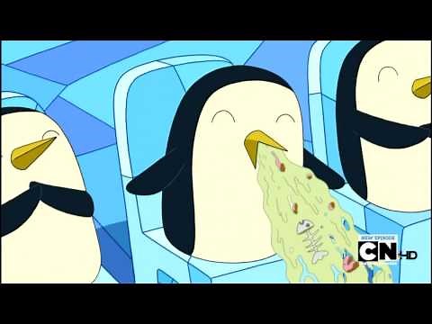 Adventure time : Gunter gets sick