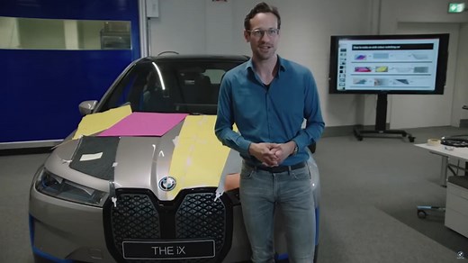 BMW Reveals How They Covered An iX In E Ink | Carscoops
