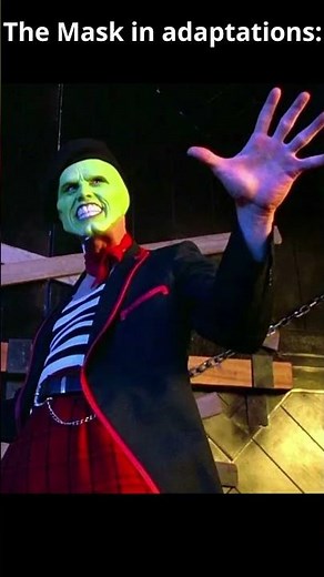 The Mask Movies VS The Mask Comics #themask #meme #adaptation