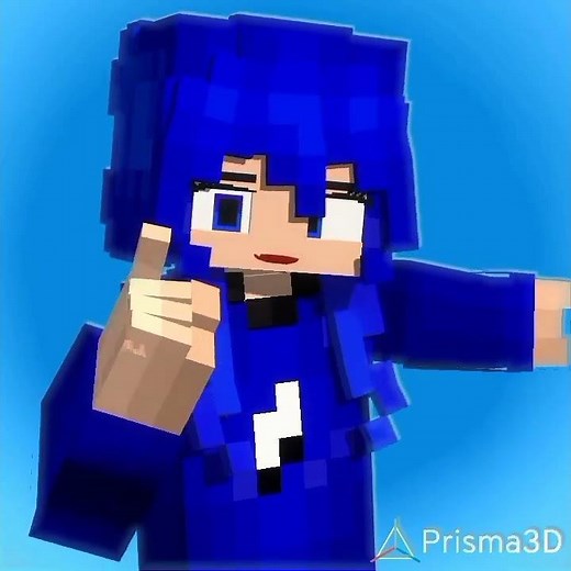 Doodle Minecraft Animation #minecraft #animation #prisma3d #fyp