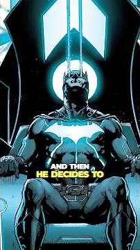 Batman Becomes A God...