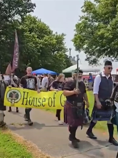 Marching of the Clans #highlandgames #celticfestival #bagpipes #tartan #kilts