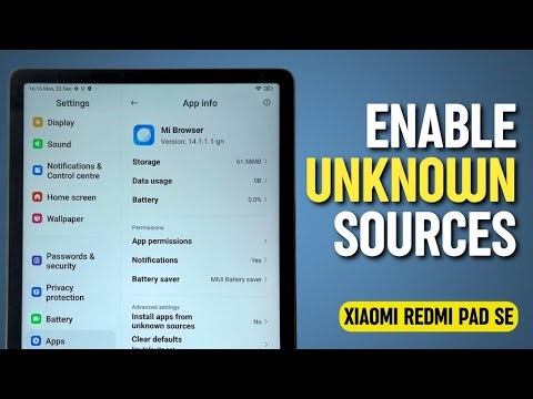Redmi Pad SE — USB Debugging & Developer Options Guide