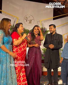 14K views · 170 reactions | കല്യാണ വേദിയിൽ ഹരിതയെ ട്രോളി സീരിയൽ താരങ്ങൾ | Actress Haritha Wedding Reception | Global Malayalam | Facebook