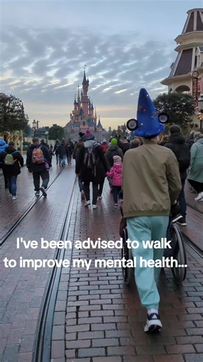 when there's only one walk that will do 😍🫡@Disneyland Paris ✨ #fypageシ #autisticcreator #fy #mentalhealth #disney