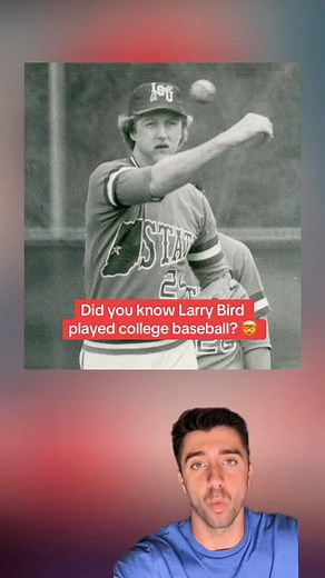 Larry Bird’s 1 game baseball career #baseball #mlb #larrybird #bostonceltics #worldseries | Frank Hrelja