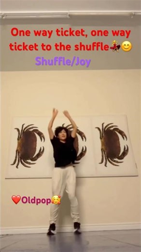 One way ticket to shuffle.I’m all in🔥😆 #can #shuffledance #challenges