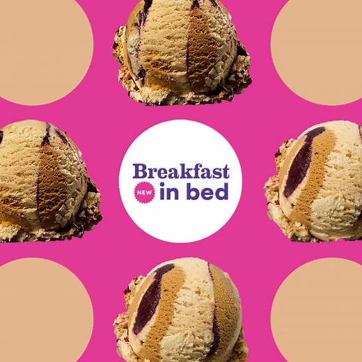 1M views · 496 reactions | May's new Flavor the Month is your sign to enjoy Breakfast in Bed every day of the week. | Baskin-Robbins | Facebook