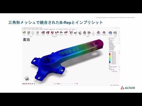 Altair Inspireのインプリシットモデリングについて