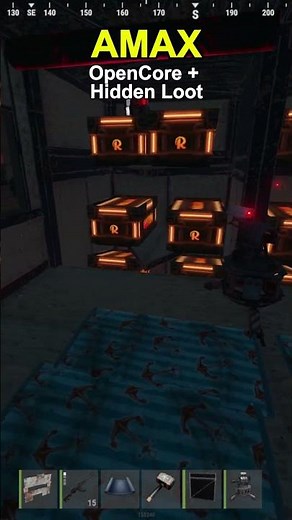 🔥AMAX - 2X2 Base OpenCore + HiddenLootRoom - Rust Base Design