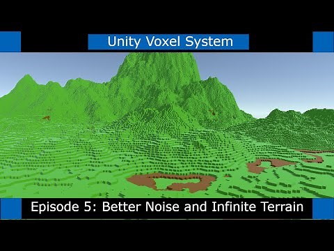 Unity Voxels - Procedural Generation Tutorial - Part 5: Better Noise And Infinite Terrain