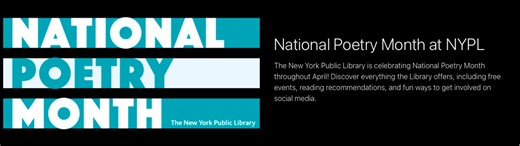 National Poetry Month at NYPL
