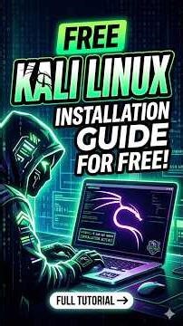 How to Install Kali linux for free 🤩#tech #howto #kalilinux #cybersecurity