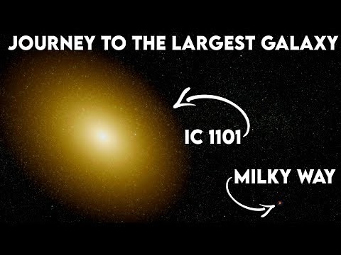 Journey to IC 1101: The Galactic Cannibal That Devoured Dozens of Galaxies