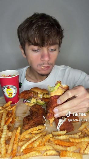 Dave's Hot Chicken Full Eating Mukbang & ASMR
