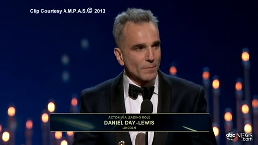 Daniel Day-Lewis Gets Laughs With Oscars Speech