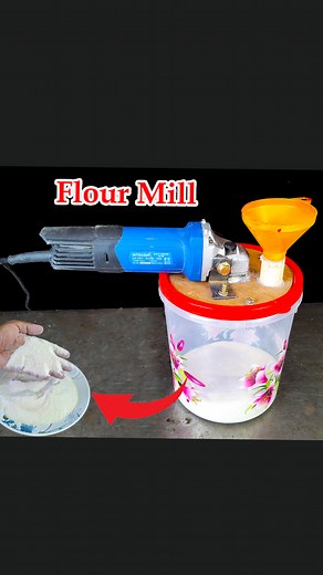 Amazing Grinder Hack Idea | Making Flour Grinder Mill | DIY #highlight | Rana Craft