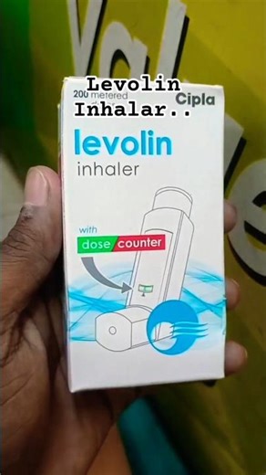 Levolin Inhalar | levosalbutamol | Cipla | #shorts