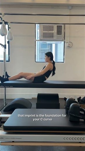 What does c curve mean in Pilates?