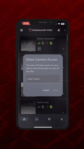 COMMAND PRO TECH TIP: Share camera access with your buddies and lease-mates with ease! No passwords or logins needed! #stealthcam #gomuddy #deerhunting #hunting | Stealth Cam