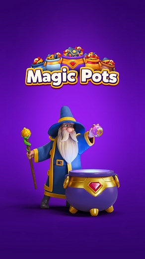 11K views · 204 reactions |  More wins, bigger rewards—stack the magic❗ ⚡ Charge up your Magic Pots by beating levels in a row, unleash powerful boosters, and reach max power for the x2 Multiplier❗ ✨ Keep the streak alive, and let the magic flow❗ | Royal Kingdom | Facebook
