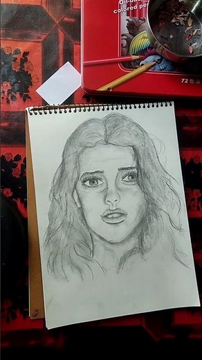 Trying lumis method for the first time#portraitdrawing #easydrawing #drawing #pencilsketch