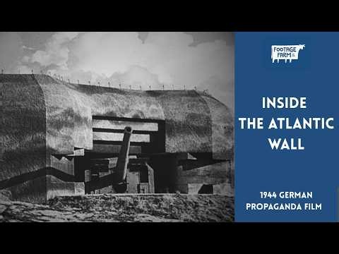 Rare 1944 German Film: Inside the "Impenetrable" D-Day Defenses