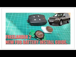 Freelander 2 new remote fob battery install - Land Rover - how to guide - also Discovery 3 LR3 RRS