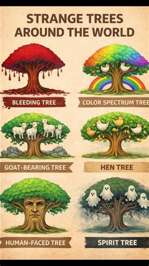 Trees That Look Absolutely Unreal😳 | part 3 #edit #viralshorts #trees