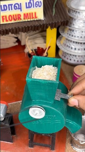 Mini Rice Milling🌾 #mini #miniature #doll #dolls #shortsviral #trending #dollhouse